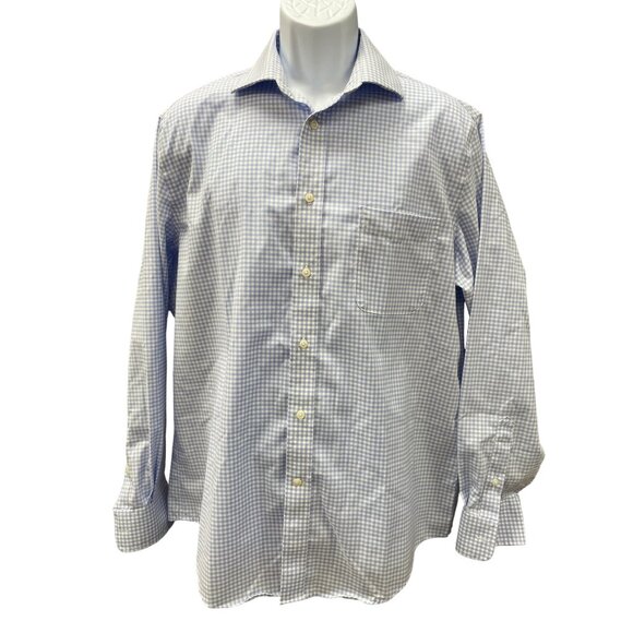 Lauren Ralph Lauren Other - Lauren Ralph Lauren Men's Blue/White Luxury Shirt Size 16 1/2 34/35 SKU 1213